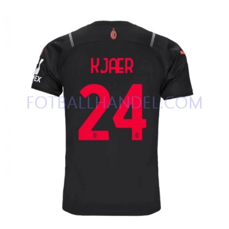 Herre Fotballdrakter AC Milan Simon Kjaer 24 Tredje 2021-22 Kortermet